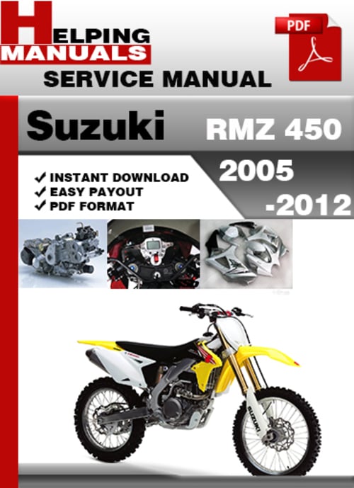 rmz 250 service manual