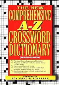 the new comprehensive a z crossword dictionary