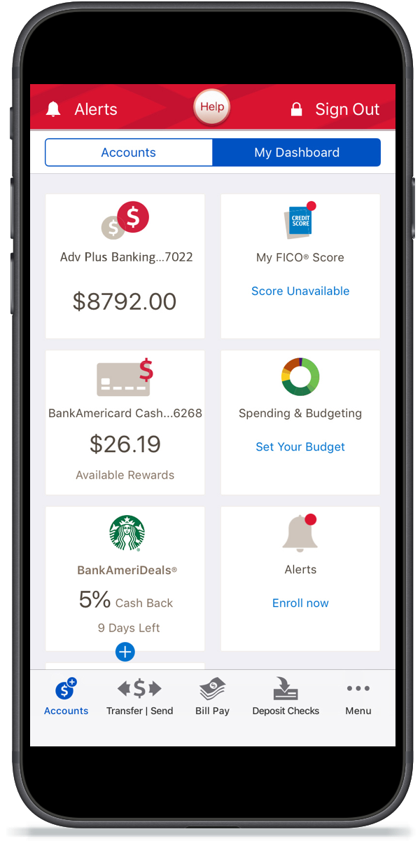 mobile banking application