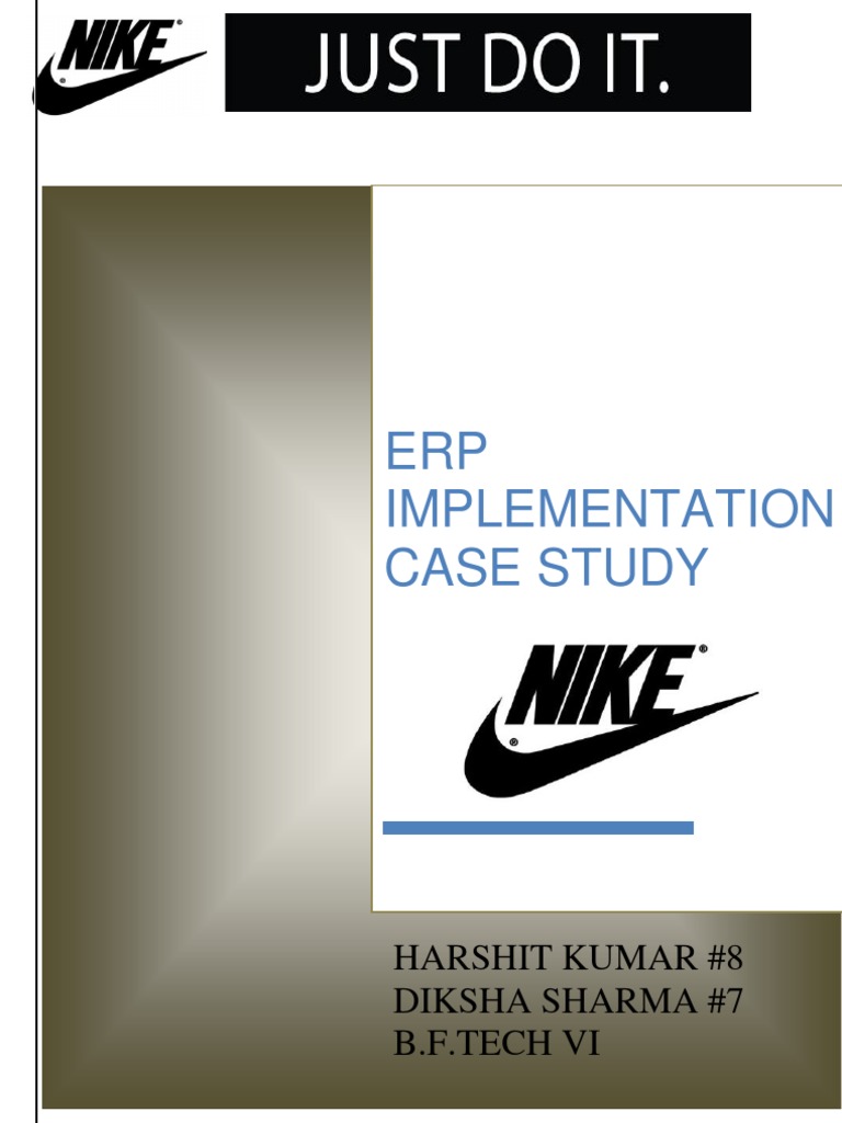 nike supply chain case study pdf