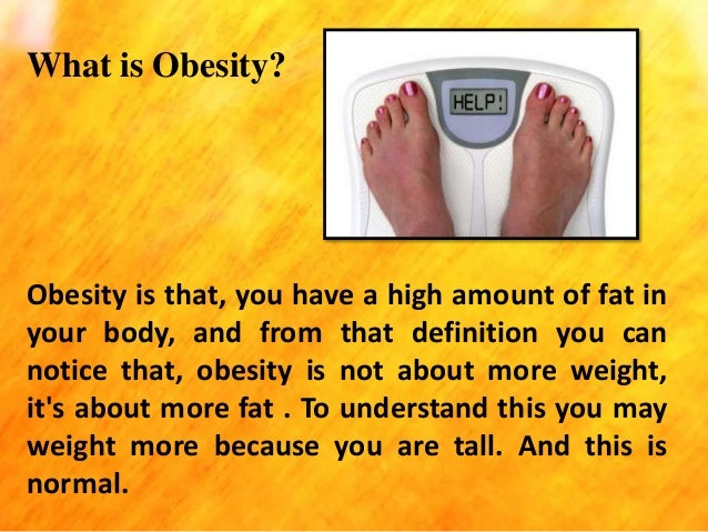 obesity definition pdf