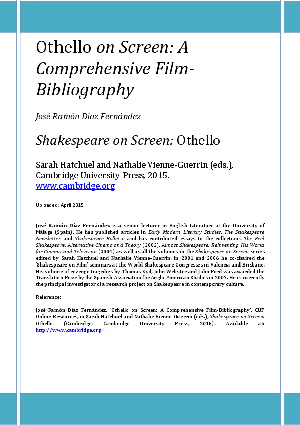 othello pdf modern english